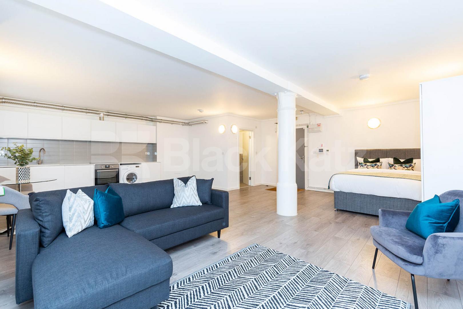 A large and spacious open plan studio within a warehouse convertion Springfield House lofts - Tyssen Street, Dalston / Haggerston